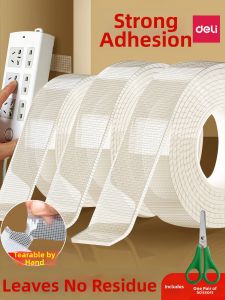 deli | High-strength No-residue Heat-resistant Waterproof Double-sided Tape