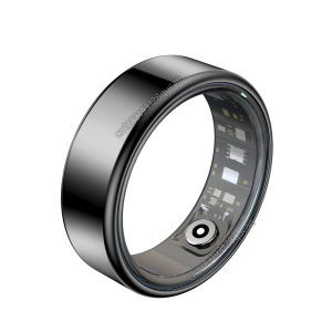 R09 Smart Ring Men Women with Charging CaseHeart Rate Blood OxygenSkin Temperature Monitor5ATM Waterproof For Android iOS New