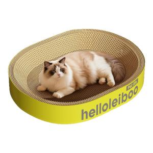 HELLOLEIBOO | Jumbo Durable Non Shedding Self-Entertainment Cat Toy Scratching Board