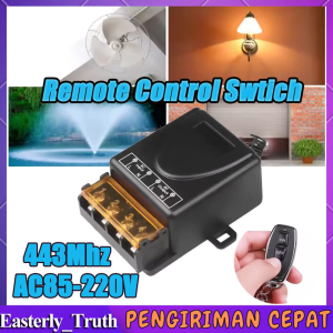 Remote Control Swtich AC200V Saklar  Nirkabel Rumah Pintar Kontrol Sakelar RF 433Mhz 30A ON /OFF