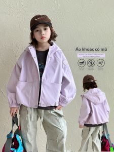 SQTN.KIDS | Áo Gió Nữ Chống Gió Ngoài Trời