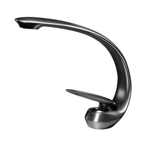 INSIHAY | Gun Gray Minimalist Creative Solid Copper Sink