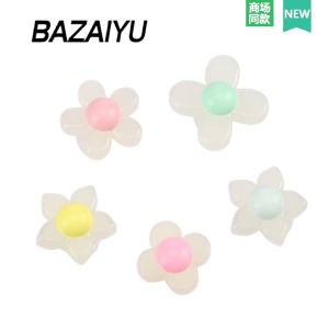 Glow-in-the-dark Flower Style Shoe Buckle Accessories for Crocs/Crocs Fish Hole Slippers High-End Feelings Shoe Parts And Accessories