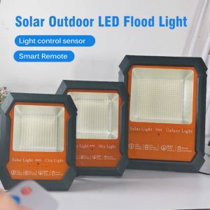 800W/1500W/2000W แสงอาทิตย์ไฟกลางแจ้งไฟกลางแจ้ง IP67 IP67 กันน้ำ SMD5730 ไฟแสงอาทิตย์ LEDสปอตไลท์ ความสว่างที่ปรับได้ปรับได้ galaxy light
