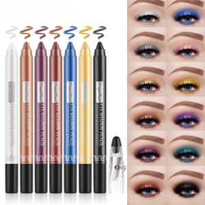 Eye Shadow Eyeliner Eye Shadow Stick Eye Shadow Pen Pearlescent Eyeliner Pen Blue Purple Green Wine Red Gold White Stage Makeup