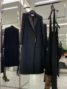 Elegant French Double-Breasted Womens Trench Coat