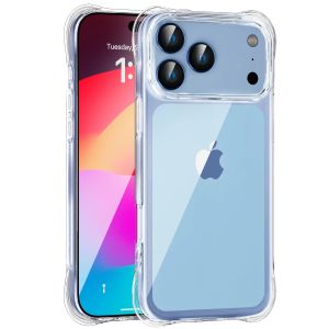 Super Shockproof Clear Case For iPhone 17 Air 16e 16 E 15 Pro Max 14 Plus 13 12 11 Corner Protection Phone Cover Accessories