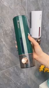 Hộp Đựng Nước Rửa Tay Xà Phòng Dán Tường 550ml - Hộp Đựng Dầu Gội Sữa Tắm Gắn Tường