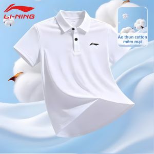 Li-Ning | Áo Polo Đơn Giản Thoáng Khí Dễ Thương