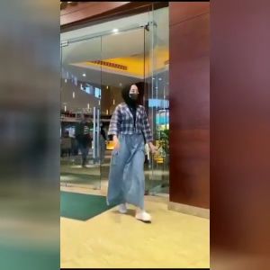 Rok Cargo Jeans Jensy Skirt Bawahan Wanita Rok Kargo Terbaru