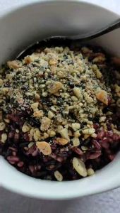 Muối Lạc Vừng Mè Đen Healthy- Giảm cân Thực dưỡng Eat clean hộp 500gr