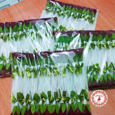 Bunga telur warna maron isi 20