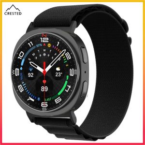 Adjustable Nylon Bracelet Belt for Samsung Galaxy Watch 8 40mm 44mm Alpine Loop Strap for Galaxy Watch 8 Classic 46mm Accessories Band for Men