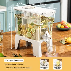 ZHENTAIYUAN | Tap Large Capacity Sealing Preservation Cold Water Pitcher