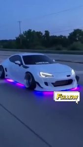 ADN L3 Led KOLONG CHASIS Mobil RGB Matrix App Control 4 PCS