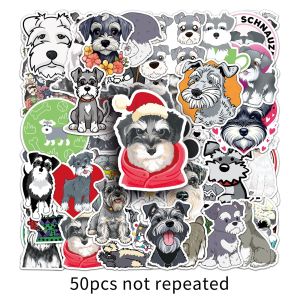Cute Cartoon Dog Sticker Waterproof Decal for Phone Water Cup Helmet Skateboard Decorative Adhesive Label without Brand