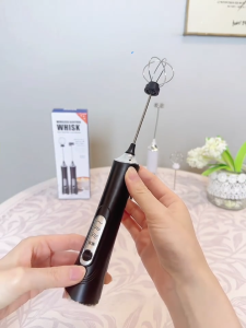 เครื่องตีฟองนมแบบพกพา ใช้ได้กับนม ครีม กาแฟ และไข่ ชาร์จเร็วด้วย Type-C ทรงพลังและสะดวก NU0034