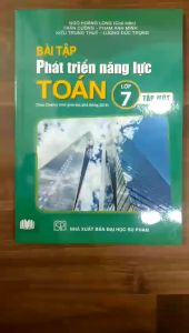 Sách - Bài tập phát triển năng lực Toán lớp 7 - tập 1 (Cánh diều PB1 )