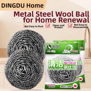 HENGSHU | Stainless Steel No Fraying Decontaminating Cleaning Ball