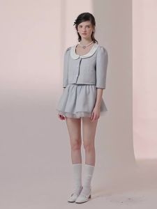 AIVEI | Youthful Elegance Sequin Short Jacket