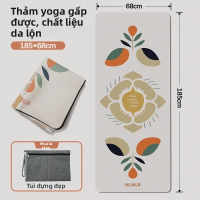 OGOGO | Thảm Yoga Gấp Đựng Chống Trượt Di Động