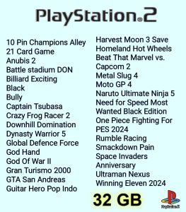 Flashdisk Isi Full Game PS2