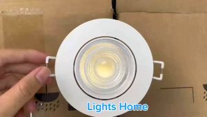 Đèn LED âm trần chiếu điểm Philips SL190 9W D90 - Thay đổi góc chiếu linh hoạt theo 1 trục