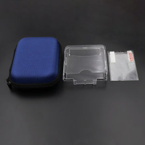 3 in 1 Protective Kit For GBA SP Game Console Carrying Pouch Travel Case Bag+Clear Protective Shell & Screen Protector Film