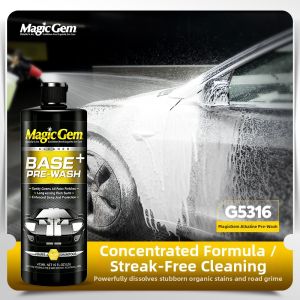Magic Gem | Alkaline Foam Pre-wash Liquid Car Wash Fluid Powerful Adhesive and Oil Remover