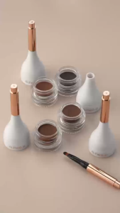 O.TWO.O Eyebrow Gel Cream Alis 2in1 with Brush Pomade Dyeing Tinted Brow Waterproof Long Lasting