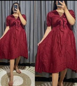 DRESS IKAT ISABEL/CHLOWI DRES WAANITA KEKINIAN
