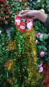 Slinger Rumbai Garland Hiasan Ramadhan Lebaran EID MUBARAK satuan murah tebal 4 Cm panjang 2 meter