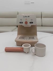 Coffee Maker Toy Interactive Simulation Light & Sound Effects Perfect for Pretend Play