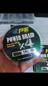 Senar Pancing super kuat COBRA Super PE Braided 100 Meter