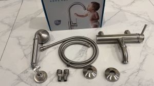 VÒI TẮM HOA SEN INOX SUPOR 251702-02-LS