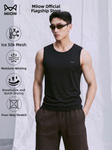MiiOW | Cool Ice Silk Quick-Drying Thin Round Neck Tank Top