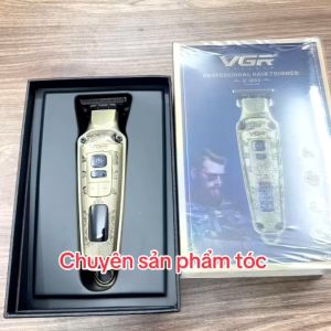Tông đơ chấn viền cao cấp VGR 901 tăng tốc - có màn hình