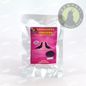 SEMPATI Jamu Merpati Katurangga Panca Jaya Isi 100 Butir Giring Keket Doping Pil Merpati Dara Gingseng Teki Raja Ngolong Kuat Terbang Obat Nafas Panjang Galak Geber JMKTR