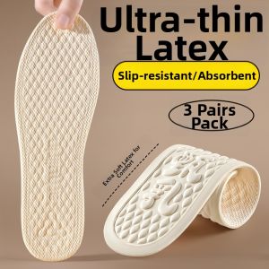 MICUI | Anti-slip Breathable Sweat-absorbent Soft Latex Thin Shoe Insole
