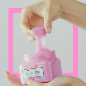 Tree Hut Shea Sugar Body Scrub Cotton Candy 510g Antioxidant Brightening and Plumping Skin with Hydration