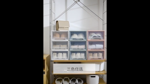 21L Single Tier Drawer Storage Box (Dim: 41 x 31 x 16.5cm) (Stackable Easy Storage Container)