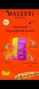Body Soap COLLAGEN DNA SALMON by Malebbi Cosmetics