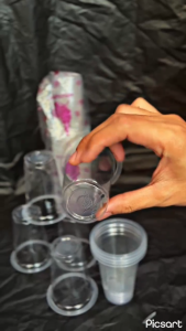 GELAS PLASTIK KECIL/GELAS KOPI/GELAS TEH SUSU PLASTIK/GELAS KOPI PLASTIK/GELAS KOPI KECIL MEREK GRAPE 220ML GELAS KOPI SUSU TEH SISRI ISI 50 PCS TERMURAH BERKUALITAS