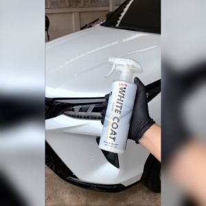 น้ํายาเคลือบสีฟิล์ม สำหรับรถขาว ไม่มีส่วนผสมคาร์นัวบาร์ WHITECOAT (NANO COATING) ✨ PROTECH