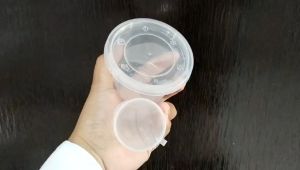 Thinwall Bulat 25 ml, 100 ml & 400 ml: Tempat Salad Buah/Cup Puding/Tempat Saus mini Murah