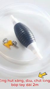 Ống Hút Xăng Dầu Chất Lỏng Bóp Tay Dài 2m Tiện Lợi Dụng Cụ Bơm Hút Chất Lỏng Tiện Lợi