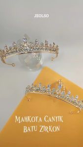 Mahkota vintage pengantin wanita