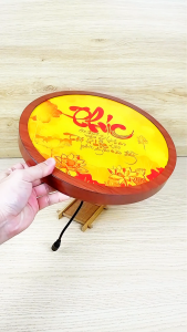 [Giá Xưởng] Đèn Tranh Trúc Chỉ Chữ Phúc – Đèn LED Hào Quang Bàn Thờ Phật Gia Tiên Sang Trọng