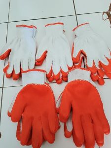 sarung tangan rajut lapis karet sarung tangan klapok kuat tebal anti slip murah harga grosir
