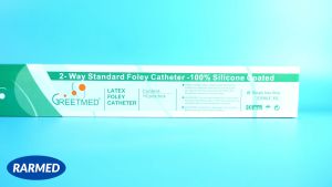 Dây ống thông tiểu 2 nhánh Foley Greetmed ống sonde tiểu niệu đạo - Nhiều size 8 đến 24 FR